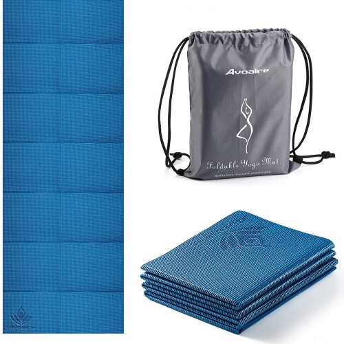 Avoalre Blue Foldable Yoga Mat