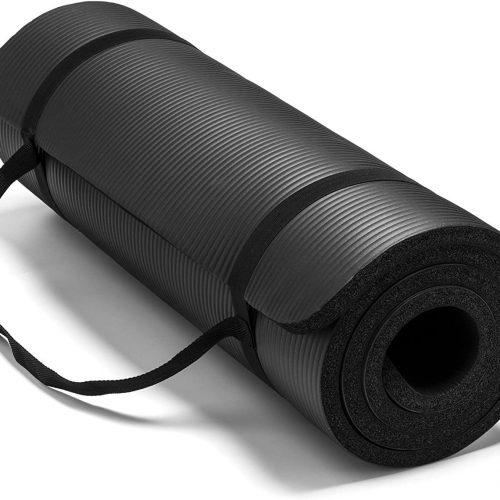 Cenblue Large 10mm Thick Yoga with carrying strap