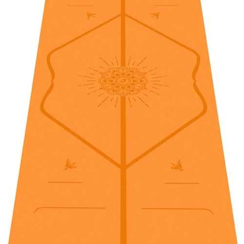 Liforme Happiness Travel Yoga Mat Orange