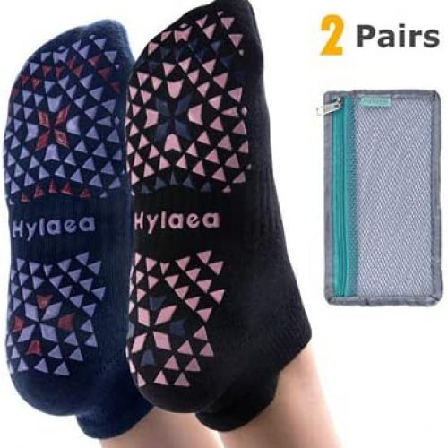 hylaea unisex non slip grip socks for yoga