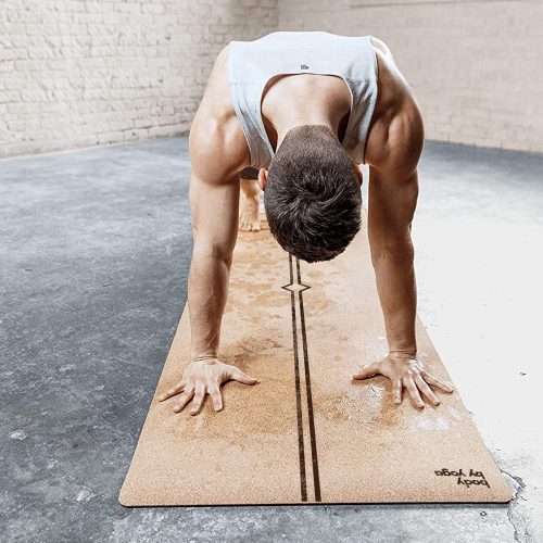 Man Flow Cork Yoga Mat - Body By Yoga