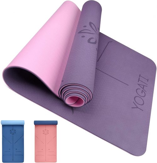 yogati yoga mat and strap